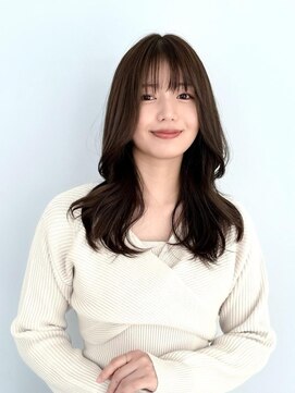 ニューヨークニューヨーク 阪急高槻店(NYNY) 韓国風レイヤーくびれ巻きふんわりミディアム大人小顔ヨシンモリ