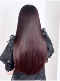 ピンクヘアー秋色透明感カラーピンクグレープフルーツ_ba530681
