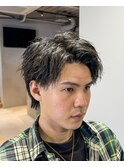 ソフトツイストロクヨンアップバング