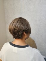 ウィスプ 赤羽店(wisp)&nbsp;透明感溢れるヘアカラー 冬のベージュ系カラー 大人ショート#3