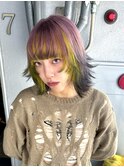 ピンク イエロー ネイビー ルーツインナー 多色デザイン
