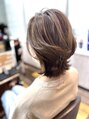 アール ヘアーメイク 下田(R hair make)&nbsp;ショートボブから伸ばし途中でも、外ハネアレンジで可愛く☆