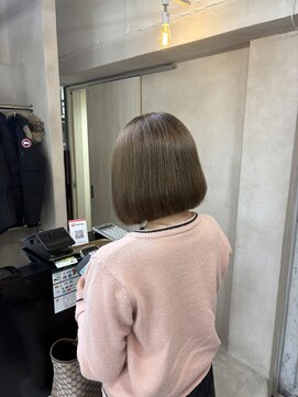 アジールヘア 東上野店(agir hair) 大人可愛い大人美人くすみココアベージュ【上野】