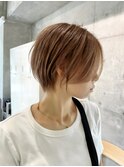 マッシュショート/レイヤーボブ/大人ショート/ウェーブヘア