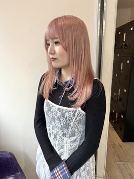 ブリックバイブレイス 千葉 千葉中央(brick by brace) レイヤー×ハイトーンピンク