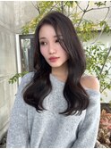ゆるふわロング/レイヤーカット/韓国/20代/30代