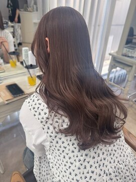 シー ヘアデザイン(see hair design) チョコレートブラウン/ブリーチ/ダブルカラー/レイヤーカット