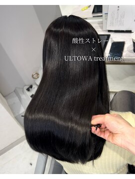 ユアーズヘア 新宿三丁目店(youres hair) 酸性ストレート＋ULTOWAtreatment