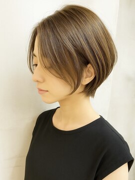 ヘッズ 市川(HEADS ex) 市川ショートヘアショートボブショートカット白髪染めハイライト
