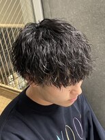 カルテット(Quartetto)&nbsp;ハイライト/マッシュパーマ/ウルフ/アッシュブラック/八王子駅