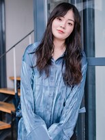 ヘアークラフト(Hair Craft)&nbsp;ニュアンスパーマ×暗髪ロング【岡山】縦落ちデジタルパーマ