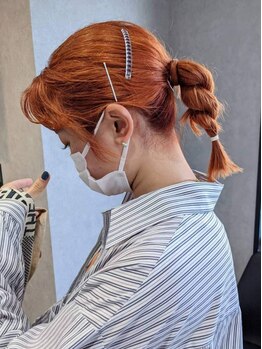 ブルー(Blue)の写真/【藤沢駅北口徒歩4分】アディクシーカラーやイルミナカラーご用意◎透明感抜群の外国人風カラーが叶う♪