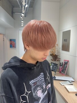 メンズペレ 渋谷(MEN'S PELE) MEN’S HAIR/サーフカール/刈り上げセンターパート/渋谷
