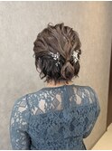 ショートスタイルヘアセット