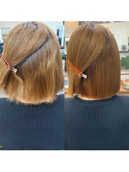 ブランチ シカ(branch.cica)の写真/髪質改善で憧れのストレートヘアに！ダメージレス施術で美髪へ導きます♪