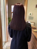 プールト ジュール モナミ(pourtoujours monami)&nbsp;チェリーレッドワインレッドボルドーカラー