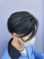 ノッシュ 七隈店(Hair Spa Nosh)&nbsp;ライトブルーハイライト