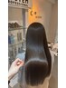 【MIYABI限定】カット+艶髪|酸性ストレート+最高級髪質改善ボンドTR ¥26200
