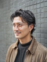 エーアイ メン 早稲田店(Ai MEN)&nbsp;ニュアンスパーマ/ニュアンスウルフ/ダウンバング[早稲田/men's]