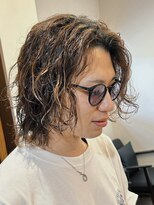 エイトノット(eight knot) サーフカール×シャドウパーマ/20代30代40代/名取/美田園/岩沼