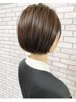 ミストプラス(MIST+) 丸みが可愛いミニショートボブ/20代/30代/40代/脱白髪染め