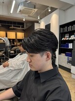 アロー 船橋店(AROH)&nbsp;メンズフェザーパーマ×センターパート