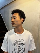 ビーバイエイトジェンツ(Bee by EIGHT GENTS)&nbsp;ニュアンスパーマ/ニュアンスウルフ/ダウンバング/心斎橋