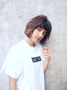 アクト 十条店(ACT) インナーカラーボブ 【ACT十条】