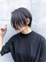 【mee.】ハセガワヒトシ　前下りストレートエッジショートボブ
