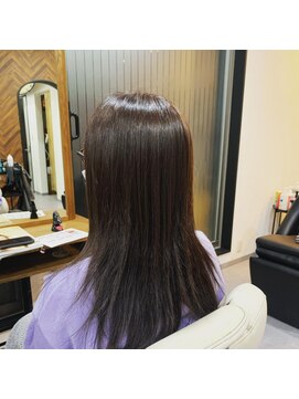 ヘアーデザイン ピニック(hair design P2C) ボルドーカラー