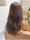極細ハイライト☆ほんのりピンク ツヤ くすみベージュ 天野利香