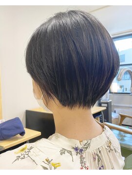 ヘアサロン ナノ(hair salon nano) ショート/丸みショートボブ/柔らかショート/20代/30代