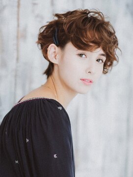 ヘアアンドスパ モーブ 世田谷(hair&SPA Mauve) クラシカル斜めバングヴェールウェーブ