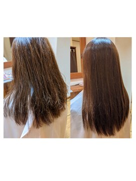 ヘアー ラ ピエス(hair la piece) さらツヤロングヘアー