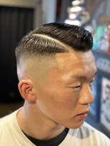 バーバー スタジオ ラフテル(Barber Studio RAFTEL)&nbsp;ハードパートスタイル
