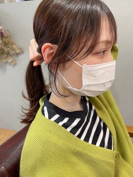 ヴィンス(vince) 結んでも可愛い顔まわり♪