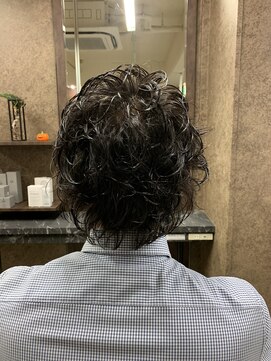 ネクサスアンドコー 浦安店(NEXUS&Co.) ビジネス×スパイラルパーマ[理容室]<浦安>