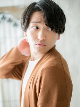 モッズヘア メン 南越谷南口店(mod's hair men) 七三分け◎コンマバングスマートマッシュP