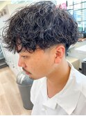 波巻きパーマ波巻きスパイラルパーマ無造作パーマ波打ちパーマ