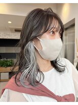 サンド 銀座(sand)&nbsp;ちらっとホワイトアッシュインナー☆