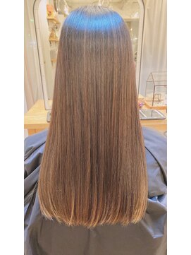 ヘアスペース リズム グリーン(Hair space Rizm green) 簡単仕上がりストレート
