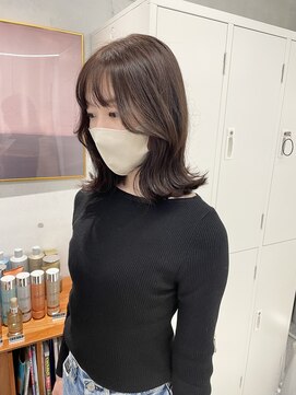 ローウェ 渋谷(Louwe) 大人気のチョコレートブラウンカラー♪