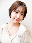 30代40代50代美髪マッシュショートパーマ大人かわいいくびれヘア