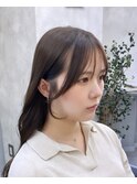 韓国レイヤー/韓国風/ボブ/髪質改善/黒髪/ブリーチなし〔池袋〕