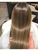 上品ロング美髪ストレート大人さらツヤモテ髪【カミケンパセオ】