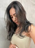 レイヤーカット/グレージュ/韓国ヘアー/ブリーチあり/恵比寿/
