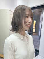 マザー(MOTHER) 切りっぱなしミディアム / N.カラー グレージュ