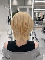 アールプラスヘアサロン(ar+ hair salon)&nbsp;抜きっぱなしホワイトカラー