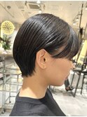 【LA'BO三浦】黒髪タイトショート