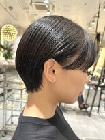 ラボー ノースプラザ店(LA'BO) 【LA'BO三浦】黒髪タイトショート